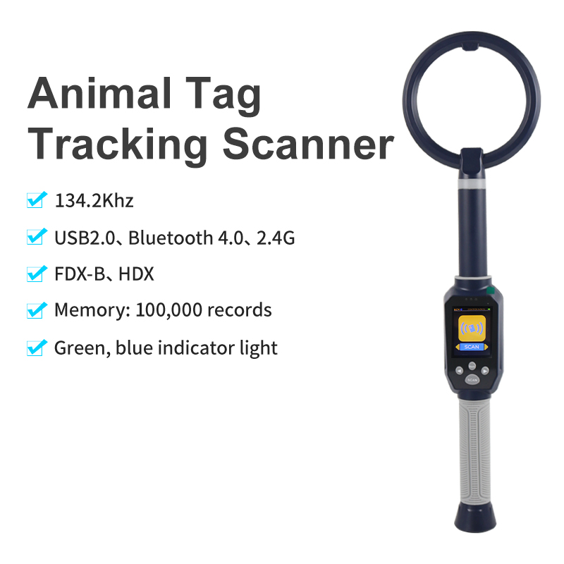 Livestock Ear Tag - RFID Long Stick 134.2khz HDX FDX-B