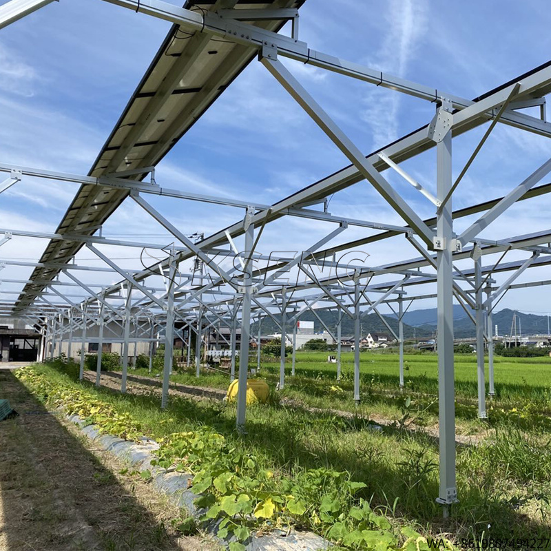 Sustainable Agriculture/Farming - Japan`s New Agriculture Aluminum Solar Mount