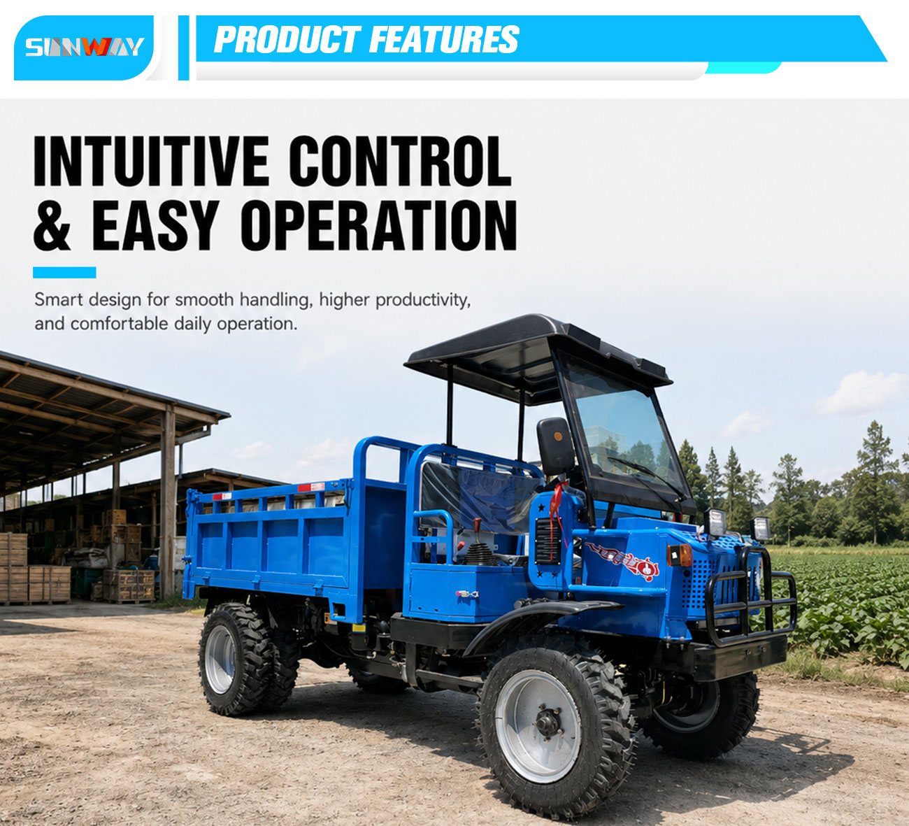 Factory Supply 800CC 4WD UTV A - Agriculture Farming Vehicles ulasan dan harga
