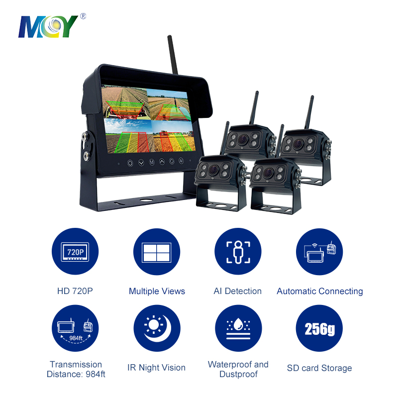 MCY 7inch Quad Split Wireless  - Agriculture Farming Vehicles ulasan dan harga