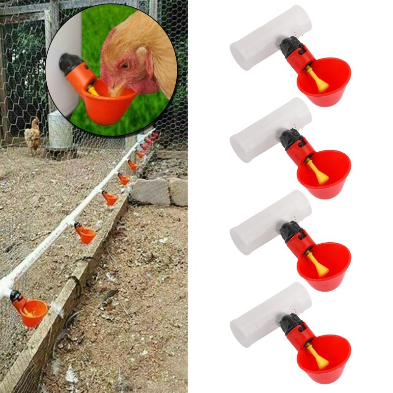 4Pcs Automatic Chicken Quail D - Chicken Nipple Drinker ulasan dan harga