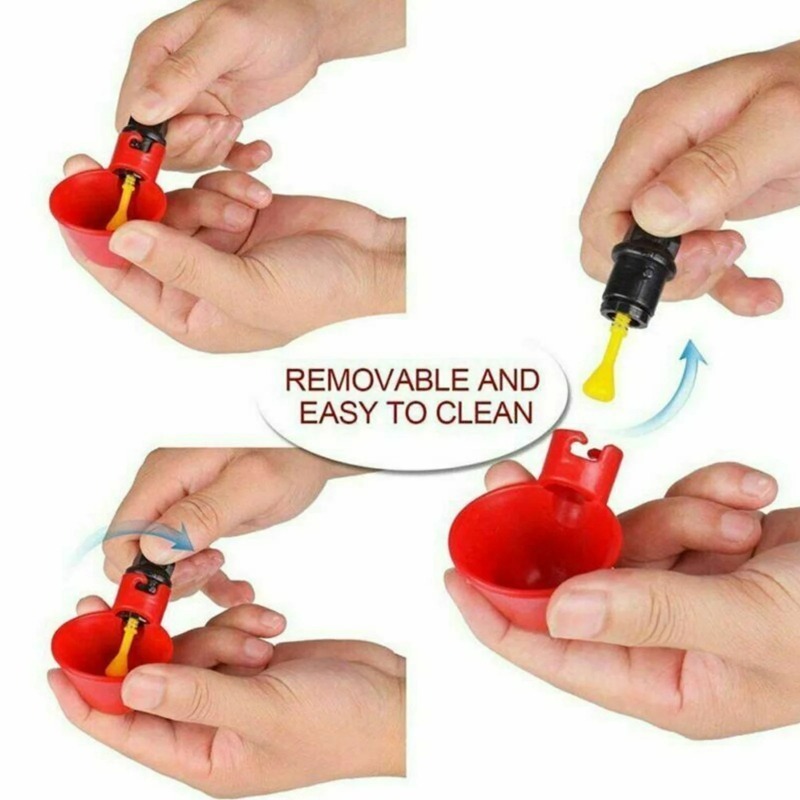 4Pcs Automatic Chicken Quail D - Chicken Nipple Drinker ulasan dan harga