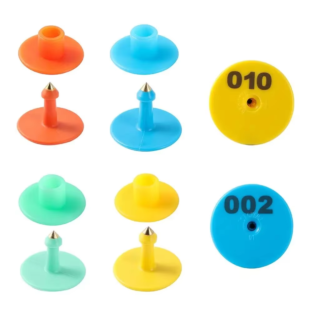 100 Pcs Pig Ear Tags With Numb - Livestock Ear Tag ulasan dan harga