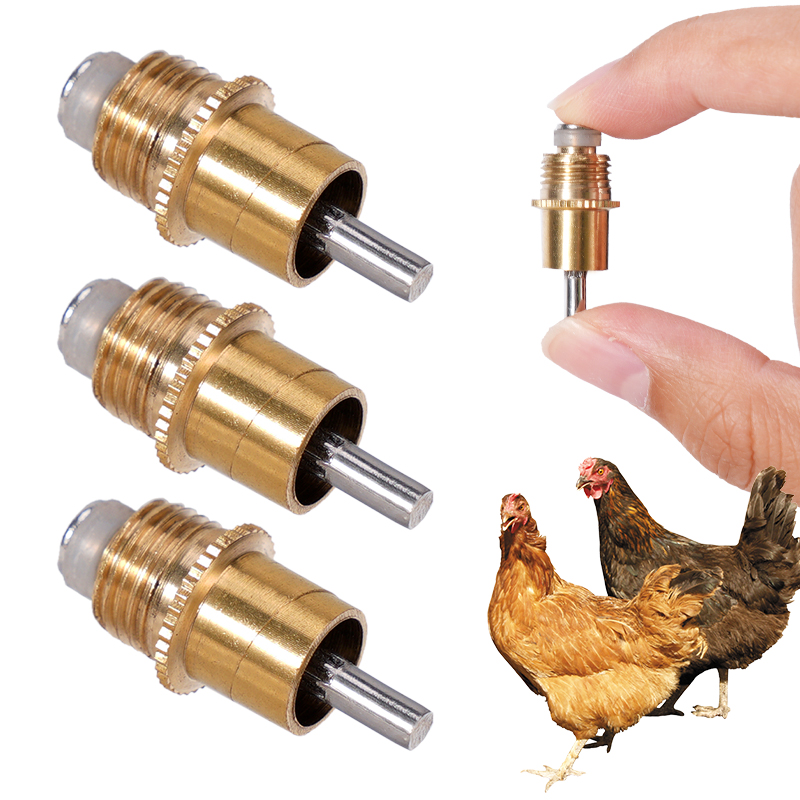20pcs Brass Poultry Nipple Dri - Chicken Nipple Drinker ulasan dan harga